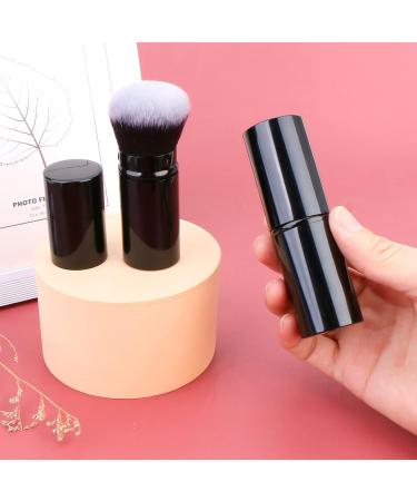 UNIMEIX Retractable Foundation Brush for Kids | Liquid Makeup & Sunscreen Applicator | Kabuki Brush for Cream Bronzer & Powder - Black 1 Pack - Buy Online on GoSupps.com