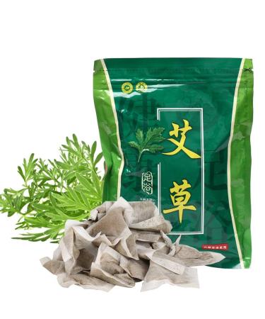 30 Bags Foot Bathing Powder Dispel Coldness Foot Bathing Powder for Invigorating Foot Soaks Relieving Coldness 6g/bag(Wormwood)
