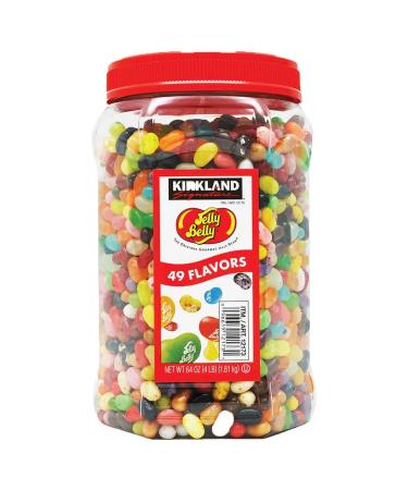 KIRKLAND SIGNATURE 49 Flavors Of The Original Gourmet Jelly Bean, 64 Oz