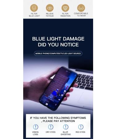 BoGoo Blue Light Blocking Glasses - HD Vision Anti-Blue Light Glasses for Computer Gaming & Phones - Anti-Glare, Lightweight Clear Lens for Men & Women - Buy Online on GoSupps.com