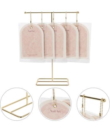 minkissy Fake Nail Paper Card 1 Set fake nail display holder iron fake nails display cards Manicure tools Autumn And Winter work card nail display cards false nails combination - Buy Online on GoSupps.com