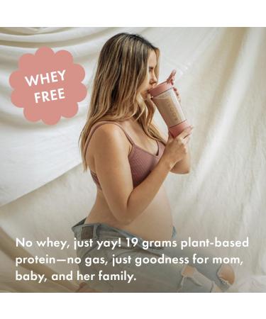 Boobie Body Superfood Protein Shake for Moms Pregnancy and Lactation Support Protein Powder to Increase Milk Supply Probiotics Organic Dairy-Free Gluten-Free Vegan Vanilla Cookie Single Srv 10pk - Buy Online on GoSupps.com