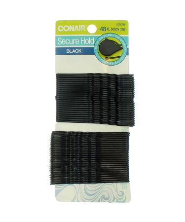 Conair Xtra Long Black Bobby Pins - Secure & Stylish Hair Accessories - Buy Online on GoSupps.com