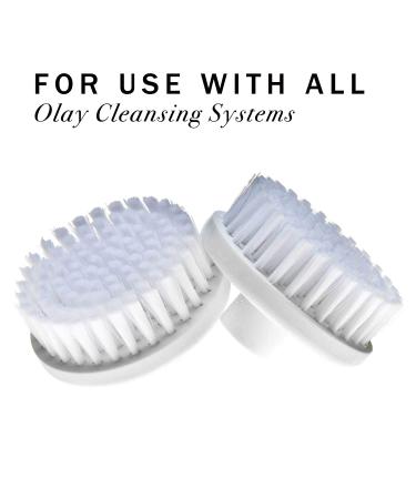 Olay ProX Advanced Facial Cleansing System Replacement Brush Heads - 2 Count - Buy Online on GoSupps.com