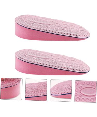 FOMIYES Invisible Heightening Insoles - 4 Pairs of Half Pad Shoe Lifts for Height Increase and Comfort - Cushioned Heel Pads for Men s White & Pink Shoes - Buy Online on GoSupps.com