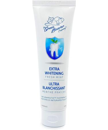 Green Beaver Naturapeutic Toothpaste - Extra Whitening Fresh Mint - 3-Pack - Buy Online on GoSupps.com
