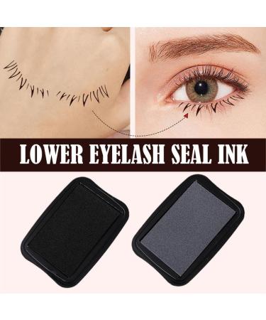2024 Black Eyelash Stamp Tool - Double Sided Silicone for Natural Look Lashes | DIY False Eyelashes for Beginners - Shop Internationally - Buy Online on GoSupps.com