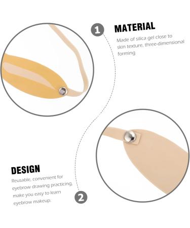 NOLITOY 70 Pcs Eyebrow Practice Skin Fake Skin for Microblading Eyebrows Bladee False Skin Eyebrow Pencil - Buy Online on GoSupps.com