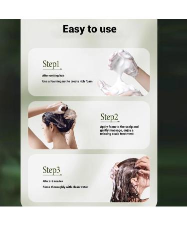 Yaepoip Nature Triangle Shampoo Bar Cypress Leaf Usman Grass Shampoo Bar for Women and Men 2pcs - Buy Online on GoSupps.com