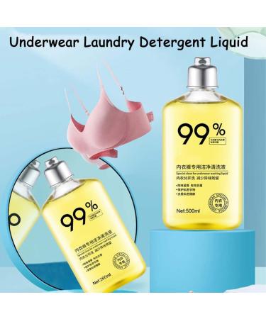 DENGWANG Underwear Laundry Detergent Liquid 99% Period Panty Cleaner Powerfully Plant Based Underwear Detergent Laundry Liquid Plant Based Detergent Maintain Underwear Freshness (Ocean) - Buy Online on GoSupps.com