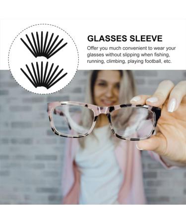 Beavorty 20-Piece Silicone Glasses Brake Holder Set | Black Glasses Ear Handles & Pillows for Sunglasses - Buy Online on GoSupps.com