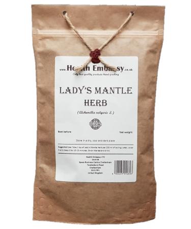 HEALTH EMBASSY Health Embassy Common Alchemilla Herb Herb Herbal Tea | Alchemilla Vulgaris L | Ladys Mantle Herb Tea 50g