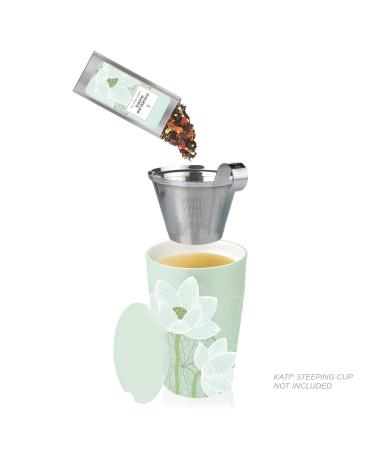 Tea Forte Single Steeps Loose Leaf Tea Sampler - 15 Assorted Varieties - Lotus Flavor - 15 Single Serve Pouches - Buy Online on GoSupps.com