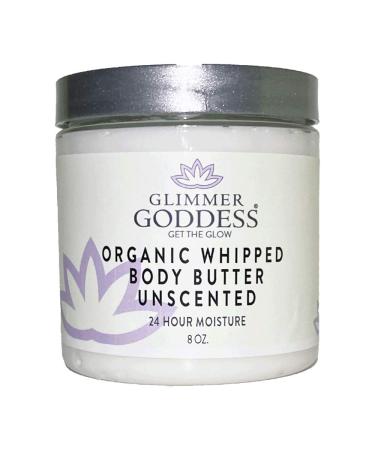 Glimmer Goddess Organic Whipped Body Butter - Unscented, 8 oz