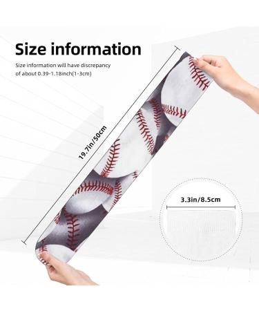 Shop Baseball-Litter Compression Socks for Men & Women | 15-20 mmHg Circulation Support for Running & Cycling - Boost Performance & Recovery - Buy Online on GoSupps.com
