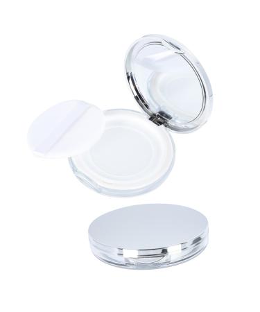 Beavorty Beauty Tool 2pcs Boxes Powder Box Makeup Containers Body Powder Case Female Makeup Supply Miss Cosmetic Bracket