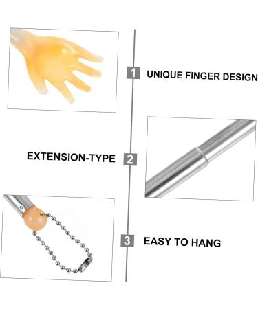 Beaupretty 12-PC Telescopic Back Scratchers - Stainless Steel & Plastic Massage Tool for Neck & Shoulder Relief - Retractable & Portable Back Scratch Device - Buy Online on GoSupps.com