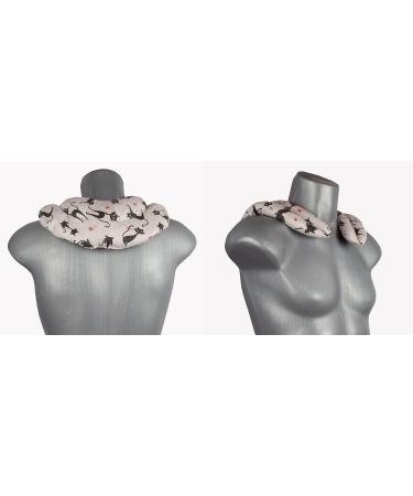 Organic Spelt Neck Pillow with Chambers | Cat-Mimi Grain & Heat Pillow for Ultimate Comfort - Buy Online on GoSupps.com