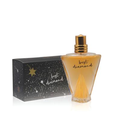 Women's Spray Perfume Best Diamond Long Lasting Eau De Parfum Cologne for Women Refreshing Floral Fragrance for Casual Use Ideal Holiday Gift 3.4 Fl Oz