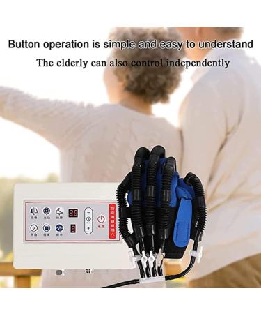 Rehabilitation Robot Gloves Stroke Hemiplegia Finger Flexion Training Assistance 3 Modes Hand Splint for Hand Function Recovery (Left Hand X) - Buy Online on GoSupps.com