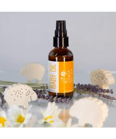 Blissful Sleep Baby Oil | Organic Apricot & Evening Primrose | Soothes Dryness Cradle Cap & Eczema - Buy Online on GoSupps.com