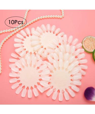 10pcs Nail Display Boards - Portable Stylish Nail Practice Cards for Salons | Perfect for Nail Art Display - Buy Online on GoSupps.com