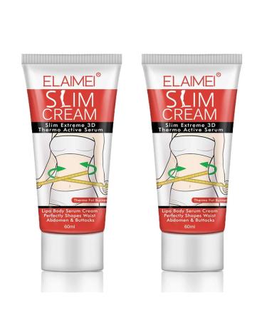 Purvigor 2 pack Fat Burning Slimming Cream Hot Sweat Cream for Men and Women Weight Loss Cream Belly Fat Burner Cream Sculpt Stomach Abdominal Muscles Anti-Cellulite Firming Gel