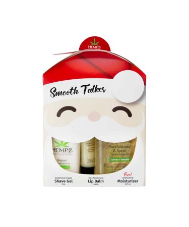 Smooth Talker Lip Balm Moisturizer & Shave Gel Set - Hydrating Skincare for Men & Women - International Shipping Available - Buy Online on GoSupps.com