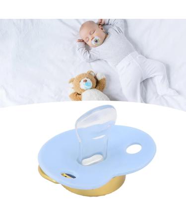 Buy Heart Shaped Baby Pacifier with Shiny Rhinestones - Soft Light Infant Nipple (Blue) | International Shipping - Buy Online on GoSupps.com