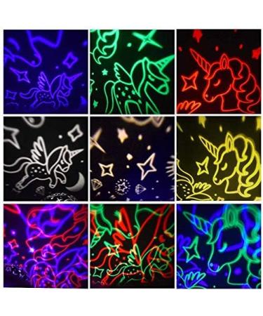 Shop Magical Unicorn Gifts for Girls Ages 2-9 | 2-in-1 Starry Sky Projector & Rotating Night Light - Perfect Christmas & Birthday Presents! - Buy Online on GoSupps.com