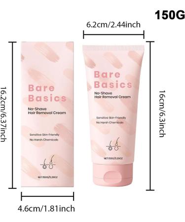Women's Hair Removal Cream 150g Gentle and Soothing Beauty Product - Depilatory Cream for Women's Body For Underarms Limbs Arms Legs and Thighs - Buy Online on GoSupps.com