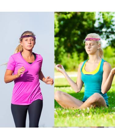 ELANE 9 PCS Laser Headbands for Women - Stretchy Non-Slip Sport & Spa Headbands - Buy Online on GoSupps.com