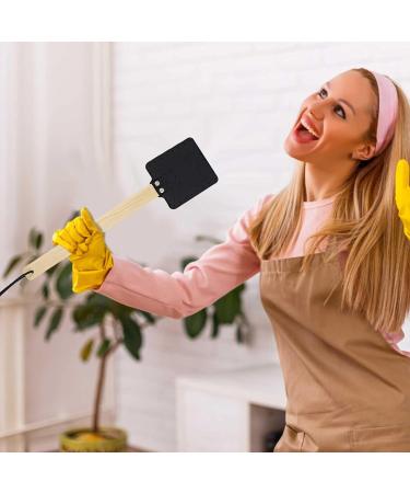 liangshi Leather Swatter Wooden Handle Household (Charcoal Black) - Buy Online on GoSupps.com