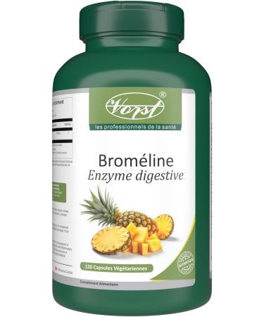 VORST Bromelain 500mg 2400 GDU/g 3 x 120 Vegan Capsules | Digestive Enzyme for Women and Men | Pineapple Extract for Inflammation & Eye Health | Powder Pills | 3 Bottles 360 count (Pack of 1) - Buy Online on GoSupps.com