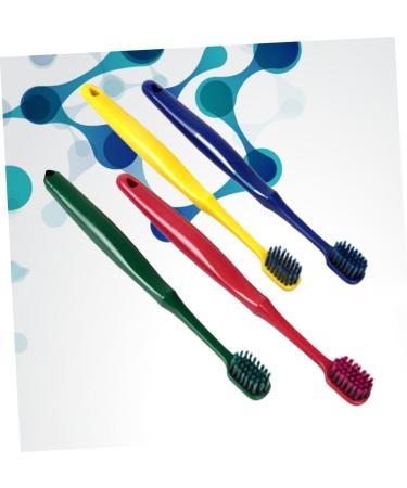 FRCOLOR 4pcs Soft Bristle Toothbrush Set with Tongue Brush & Storage Bucket - Perfect Care Accessories for Guinea Pig Lovers - Buy Online on GoSupps.com
