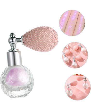 Healeved 3pcs High Gloss Dusting Glitter Eye Shadow Shine Hair Spray Loose Powder Spray Body Glass Purple - Buy Online on GoSupps.com