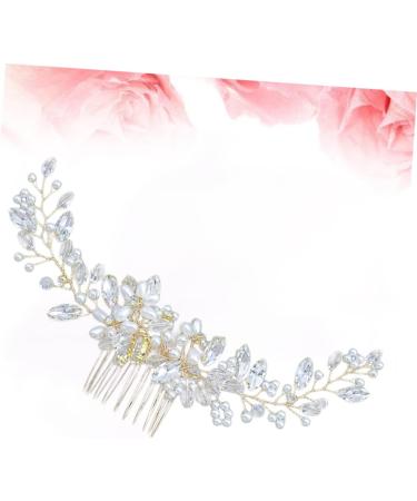 Angoily Bridesmaid Hair Clips Bridal Hair Clips Wedding Hair Barrette Flower Girl Hair Comb Wedding Hair Comb Bridal Hair Accessories Bridal Hair Comb Clip Tiara Dress Rhinestone - Buy Online on GoSupps.com