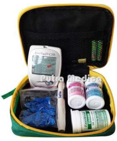 3in1 Easytouch Glucose Cholesterol Hemoglobin Monitor Test Strips Bundle - Buy Online on GoSupps.com