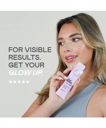 Marine Collagen Liquid 8000mg with Hyaluronic Acid, Keratin, Vitamin C | 14 Sachets | Hydrolysed Peptides | Higher Absorption | Free Soul - Buy Online on GoSupps.com