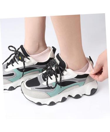 FOMIYES Height Increasing Insole Sock Pads - Silicone Heel Protectors for Men & Women | Non-Slip Silicone Heel Sleeves | White Half Shoe Inserts - Buy Online on GoSupps.com