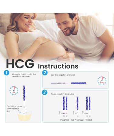 50 Ovulation Test Strips + 20 Pregnancy Test Strips | 99% Accurate & Easy to Use - Buy Online on GoSupps.com