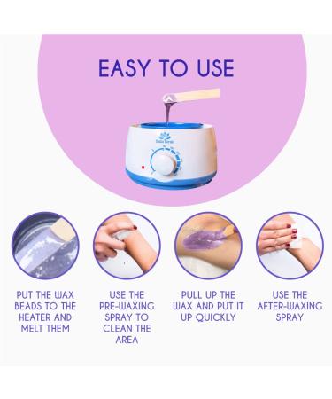 Bella Verde Wax Beans 1.76lbs - Made in Italy - Jasmine Hard Wax Beads for Body & Face - Ideal for Women & Men - Buy Online on GoSupps.com