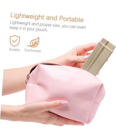 Angoily Makeup Cosmetics Brush Powder Brush Travel Wallet Fashion 2.7*2.7cm Golden - Buy Online on GoSupps.com
