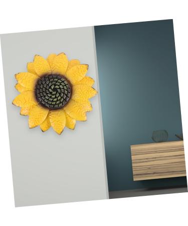 Alipis Mount Ornament Metal Sign Artistic Decoration Welcome Sunflower Flower Pendant D Door Art Hanging - Buy Online on GoSupps.com