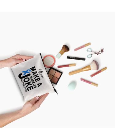 XYANFA Diabetic Gifts Travel Bag - Personalized Diabetic Emergency Kit & Supplies Pouch (JOKE) - Buy Online on GoSupps.com