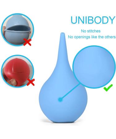 2 Pack 2oz Hand Bulb Ear Syringe | Rubber Squeeze Bulb for Ear Washing | Laboratory Tool - Buy Online on GoSupps.com