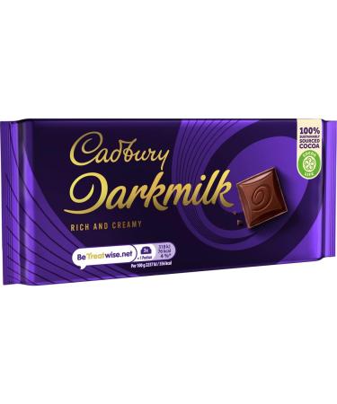 Cadbury Barre de chocolat au lait noir 90 g - Buy Online on GoSupps.com
