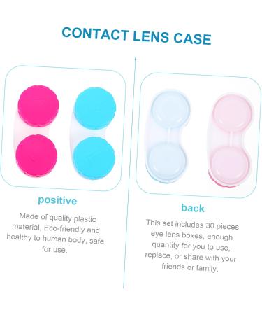 GATUIDA 90 STK Contact Lens Case - Portable Eye Tool with Mirror & Multiple Colors - Travel-Friendly 3 Pack - Buy Online on GoSupps.com