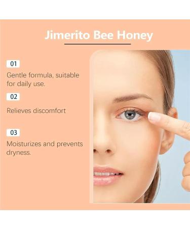 Gr33n Jimerito Honey for Eye Gr33n Jimerito Honey Eye Drops Stingless Bee Honey Eye Drops Relieves Eye Fatigue and Dryness (3pcs) - Buy Online on GoSupps.com
