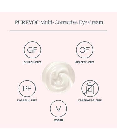 Wonderskin Purevoc Eye Cream for Dark Circles and Puffiness - Under Eye Dark Circle Remover for Women and Men - Anti Aging Eye Wrinkle Cream - Buy Online on GoSupps.com